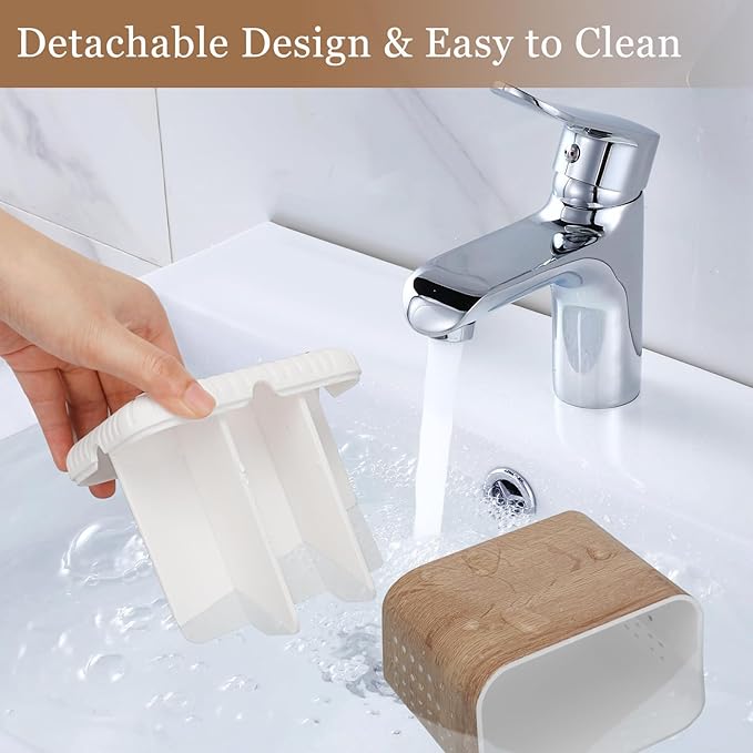 Toothbrush Holders for Bathrooms, Kids Electric Toothbrush and Toothpaste Holder