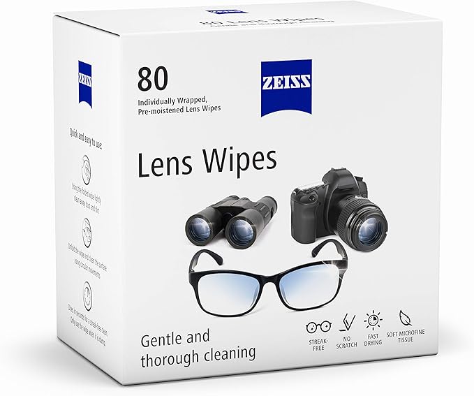 ZEISS Pre-Moistened Lens Cleaning Wipes