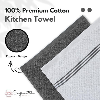 Infinitee Xclusives 100% Cotton Kitchen Towels