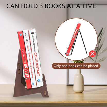 DMREFIT Plate Stands for Display,10 Inch wooden Plate Holder Display Stands,Frame holder stand for Book, Picture,plaque, Decorative Plate, Photo and Platter, Tabletop Art.(1 Pack )