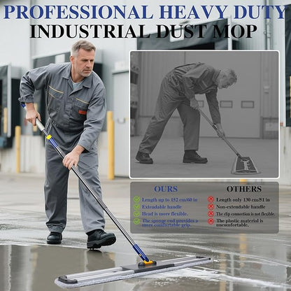 36" Commercial Mop for Floor Cleaning, Masthome Heavy Duty Industrial Mop