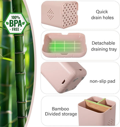 Toothbrush Holders for Bathrooms, Electric Toothbrush Holder Kids Toothbrush