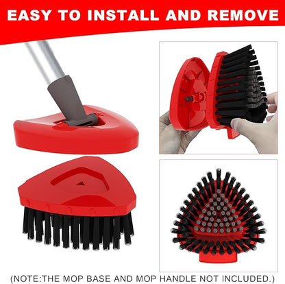 Small 2 Pack Scrub Brush Head ONLY