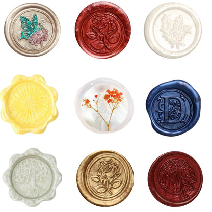 720Pcs Wax Sealing Beads, Translucent Sealing Wax Beads, 0.55lb Octagon Wax Seal Beads for Wax Seal Stamp, Cards, Wedding Invitations, Wine Packages, Gift Wrapping, Letter Sealing (Transparent)