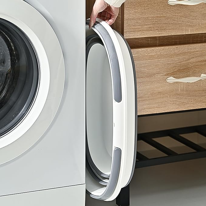 Compact Collapsible Laundry Basket, Small Size Pop-Up Hamper Perfect