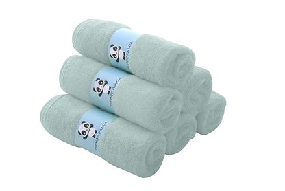 HIPHOP PANDA Baby Washcloths, Rayon Made from Bamboo