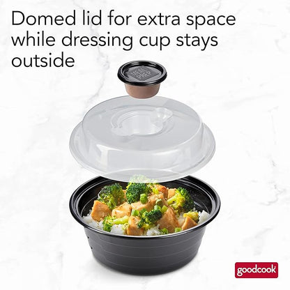 GoodCook 4-Cup Meal Prep Bowls Set