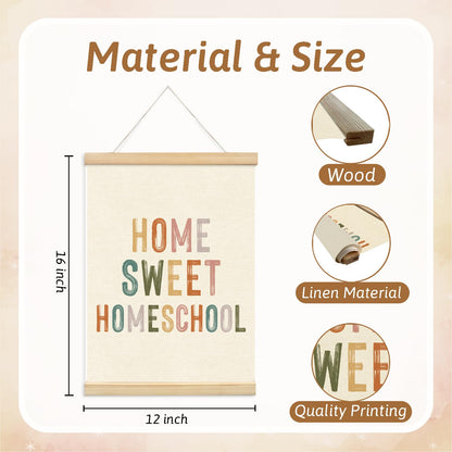 Lacama Sweet Classroom，Classroom Decor，Homeschool Decor， Teacher Appreciation Gift-Teacher's Day Gift-Door Sign-Playroom Homeschool Wall Decors