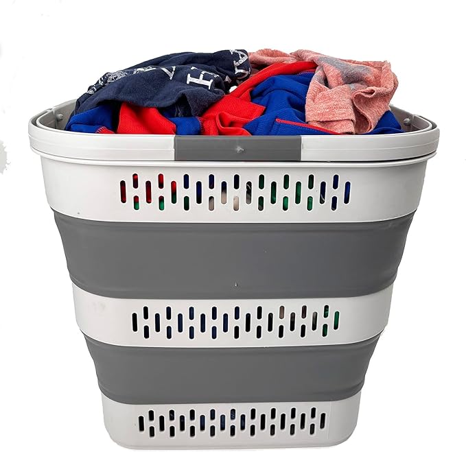 SAMMART 38L Collapsible Laundry Basket