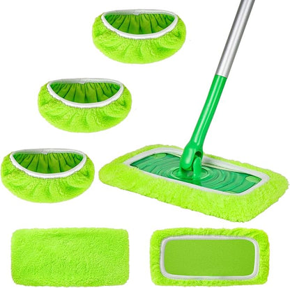 3 Pack Reusable Microfiber Mop Pads
