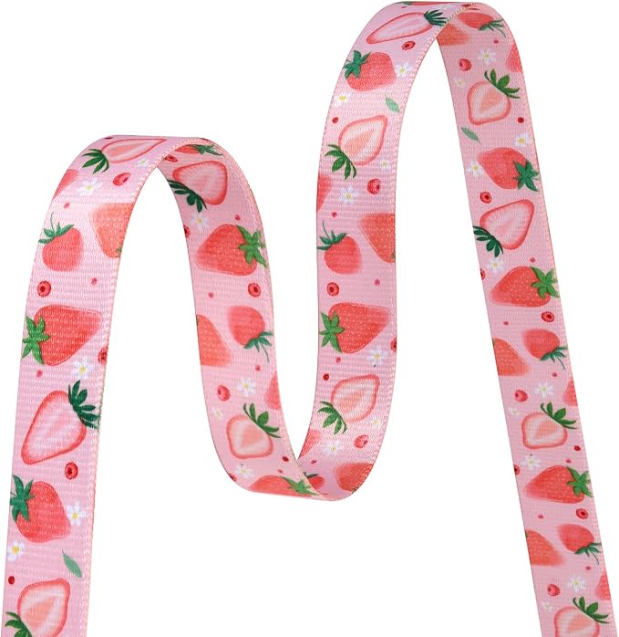 MarukoPet Dog Collar and Leash Set, Adjustable for Small Medium Large Dogs Puppy, Cute Design with Bohemia Floral Tribal Geometric Patterns Boys Girls Dog Collar(Strawberry Set,M)