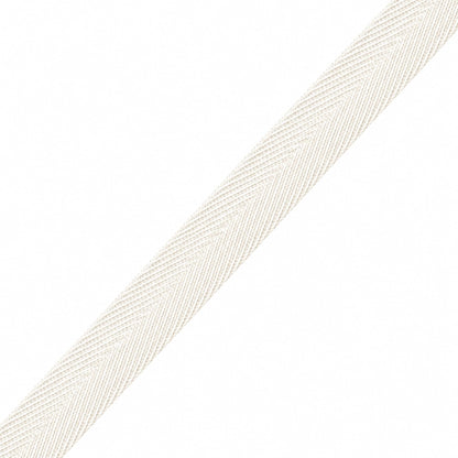 Mandala Crafts Off White Cotton Twill Tape Ribbon - 2 Inches Wide 50 Yards Herringbone Bias Tape for Sewing, Seam Binding, Ribbon Trim, and Natural Cotton Webbing