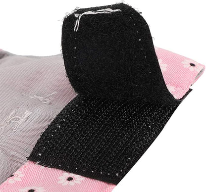 GLOGLOW Small Pet Leash Vest, Soft Fabric Rabbit Harness and Guinea Pig Carrier for Small Pets with Adjustable Straps, Great for Indoor and Outdoor Activities (S)