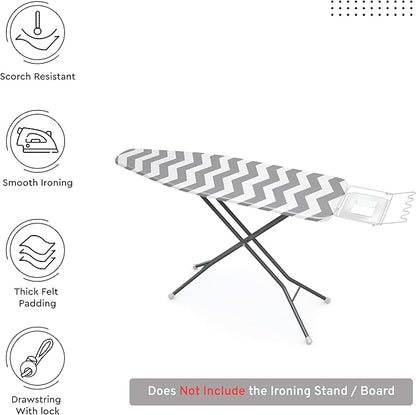 Encasa XO Ironing Board Cover and Pad 49"x18"