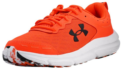 Under Armour Men's Charged Assert 10 Shoes, Ares Red/Ares Red/Anthracite, 12
