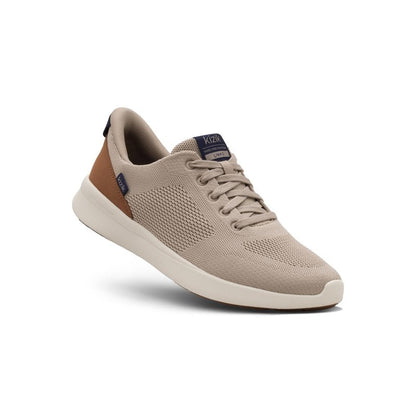 Kizik Lima 2 Slip On Shoes for Men: Comfortable All-Day for Walking, Gym, or Casual Wear, Wide Toe Box Available, Slip in & Stand Out, Hands Free - Lite Taupe X-Wide M15