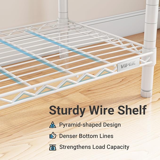 VIPEK V5 Medium Portable Closet Wardrobe Heavy Duty Clothes Rack, Freestanding