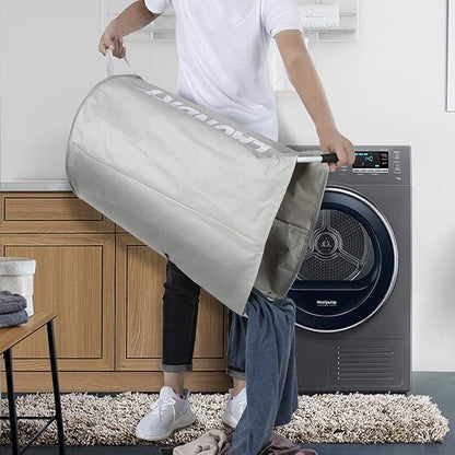 ZEROJETLAG 115L X-Large Laundry Basket Collapsible Hamper