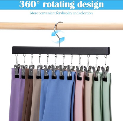 Legging Organizer for Closet 4 Pack, Pants Leggings Hangers
