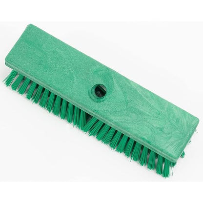 SPARTA Plastic Floor Scrub Brush, Brush Head Only, Deck Brush