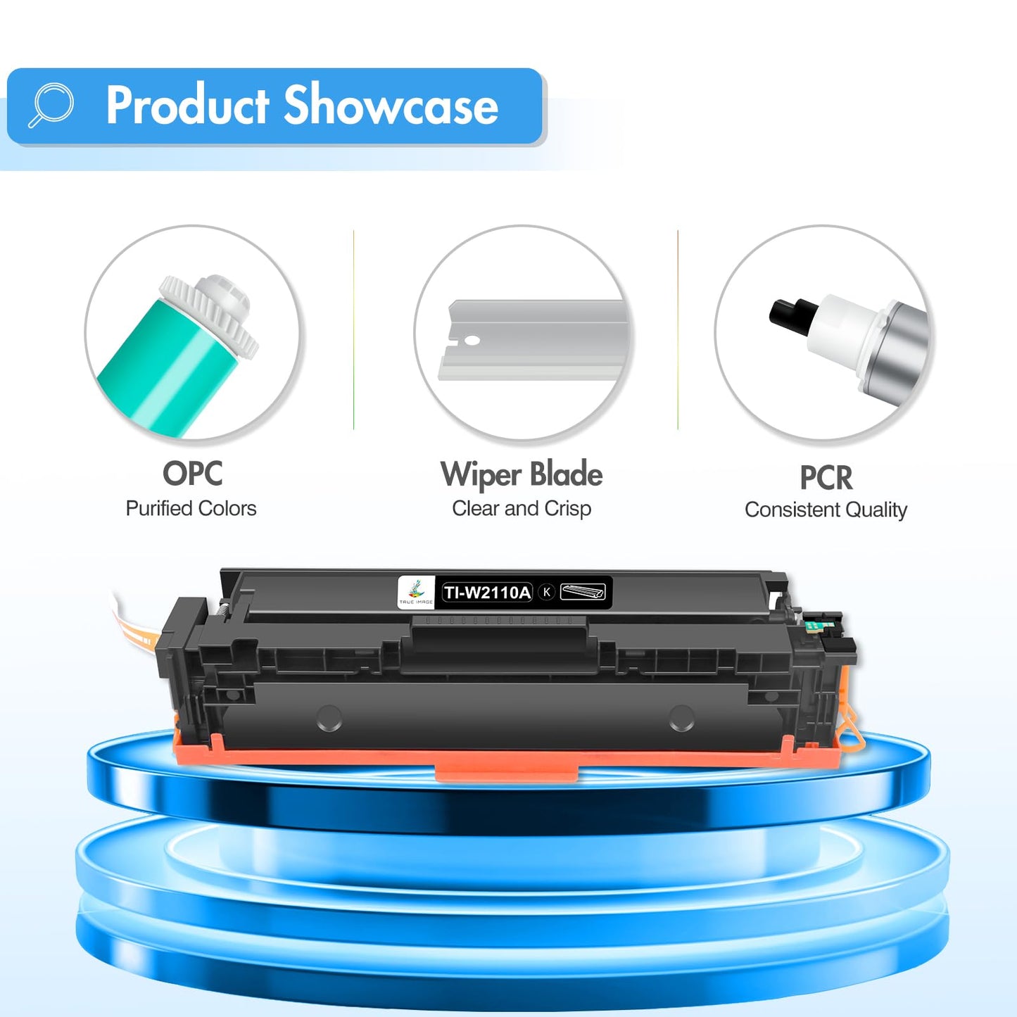 206A Toner Cartridges 4 Pack: M283fdw 206X Set Compatible Replacement for HP 206A 206X Color Laserjet Pro MFP M283fdw M283cdw M255dw M283 M255 Printer High Yield Ink (Black Cyan Yellow Magenta)