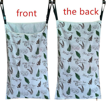 This Innovative Hamper Hangs From Rails, Doors And Hooks.HDHYK Hanging Laundry