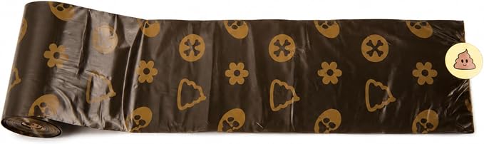 BPI Certified Compostable Dog Poop Bags, 18 Rolls 270 Bags, Coffee-Scented Extra Thick Leak-Proof Waste Bags, Meets ASTM D6400 Standard
