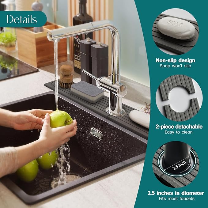 Diatomite Kitchen Faucet Mat