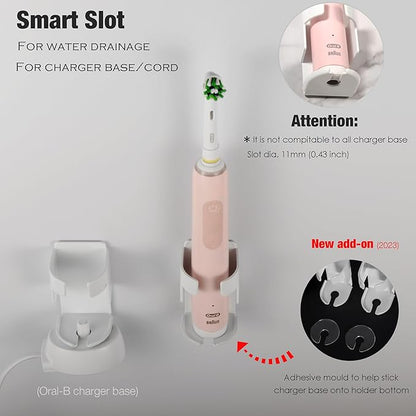 2 Pack Metal Electric Toothbrush Holder