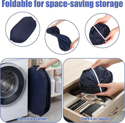 5 Pack Pop-Up Mesh Laundry Basket, 5 Colors Pop Up Mesh Hamper, Open Laundry
