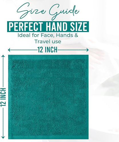DAN RIVER 12 Pack Wash Cloths for Showering