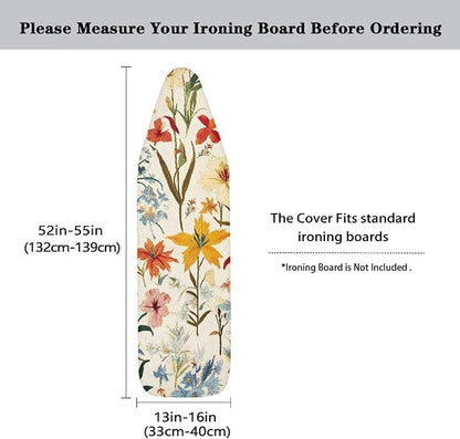 Cute Flower Ironing Board Cover Pad Cover