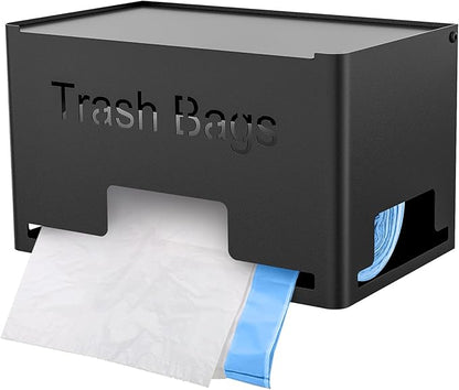 Large Trash Bag Holder Dispenser, Metal Garbage Bag Dispenser Roll Holder