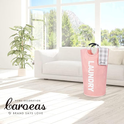 Caroeas 90L Laundry Basket, Waterproof Laundry Hamper, Laundry Bag