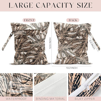 Wet Bag, Wet Dry Bag, Wet Bag for Swimsuit, Dirty Yoga Gym Clothes, Makeup Bag