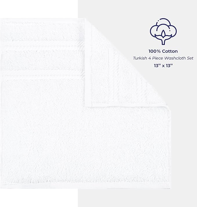 American Soft Linen Luxury Washcloths