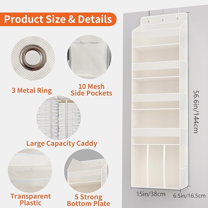 5-Tier Over The Door Organizer