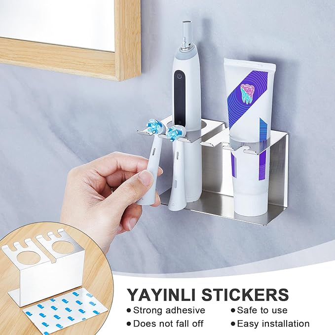 Toothbrush Head Holders, Electric Tooth Brush Head Holder, Wall Mounted