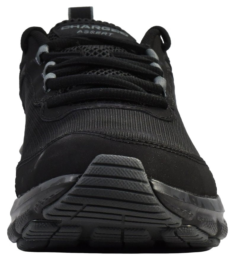Under Armour Men's Charged Assert 9 Camo, Black/Black/Pitch Gray, 10 US