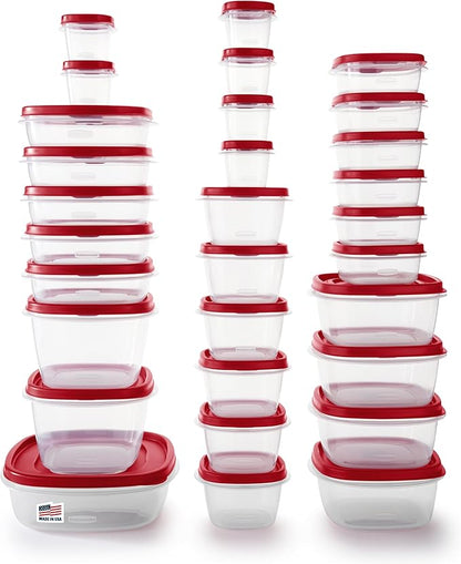 Rubbermaid 60-Piece Food Storage Containers