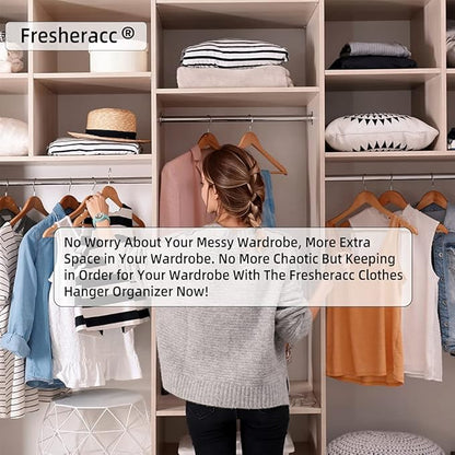 Clothes Hanger Organizer Holder