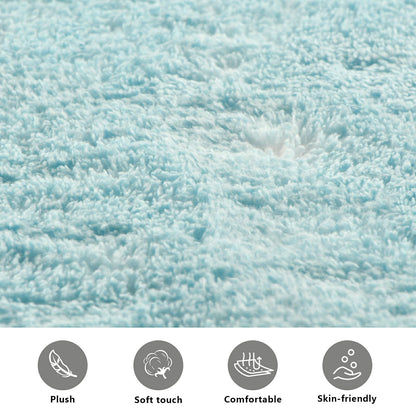 YETTASBIN Western Desert Cowboy Area Rug, Anti Fatigue Large Floor Mat, Soft Absorbent Washable Plush Carpet with Non-Slip Rubber Back for Entryway, Bedroom, Sink, Kitchen, Bathroom, 39 x 20 Inch