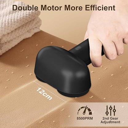 Fabric Shaver, Handzee Electric Lint Shaver, Dual Motor Sweater Shaver