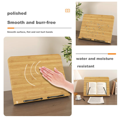 GCFTIFF Adjustable Recipe Book Holder,Multi-Use for Cookbook,Tablet