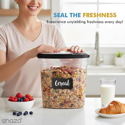 Shazo 3 PC Cereal Container Storage Set