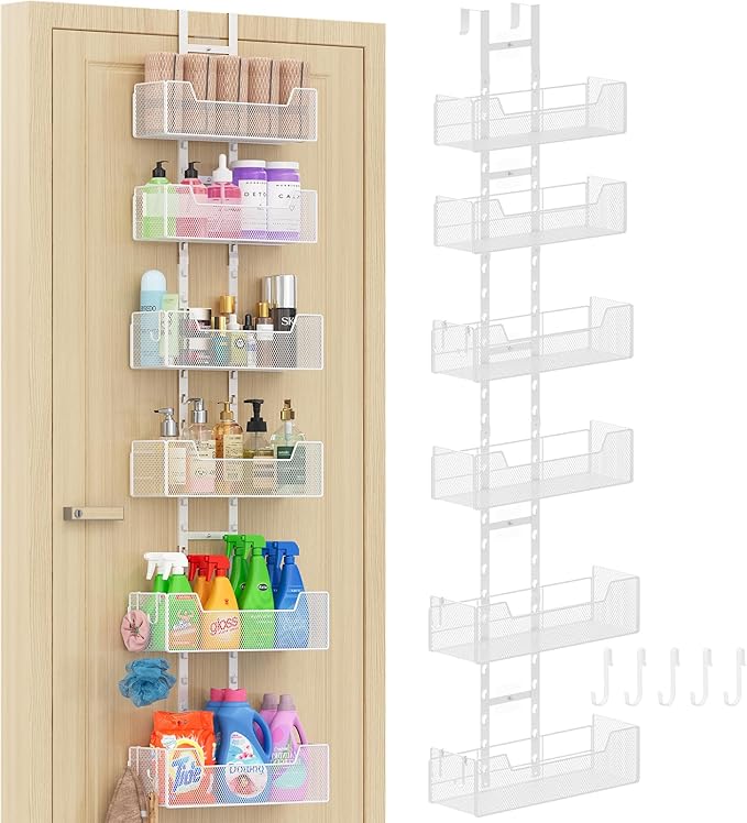 Over The Door Organizer, Metal Hanging Door Organizer