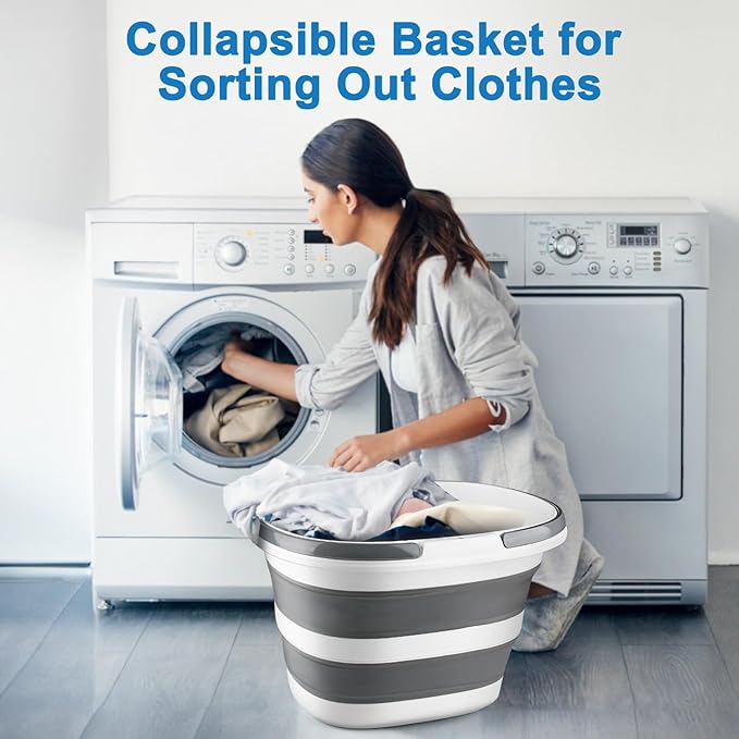 28L Large Collapsible Mop Bucket