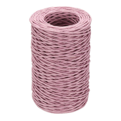 uxcell 164 Feet Floral Bind Wire Wrap Twine, 2mm Floral Wire Vine Bind Wire Rustic Craft Wire for DIY Projects Flower Bouquet Wreath Gift Wrapping Wedding Decoration Purple