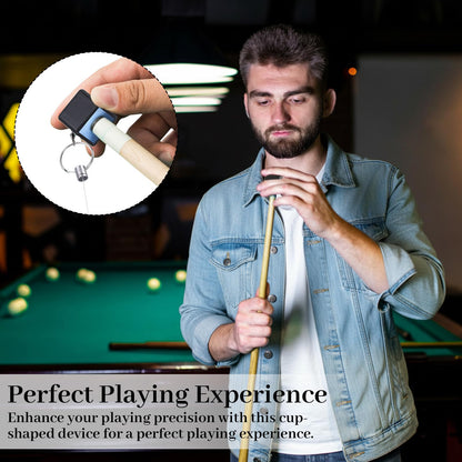 HaiFafafaing 2 Pcs Chalk Holder Pool Billiards - Retractable Cue Chalk Holder Pool with Belt Clip - Snooker Billiards Accessories