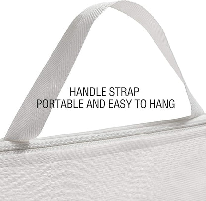 TENRAI Laundry Bag Mesh Wash Bag，Use YKK Zipper，Tote Bag Bathroom Hanging